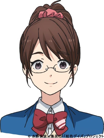 声優オーディション 石田さん（c）水野美波／集英社・「虹色デイズ」プロジェクト