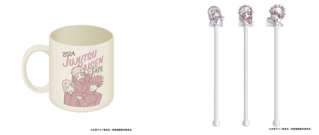 マグカップ、アクリルマドラー