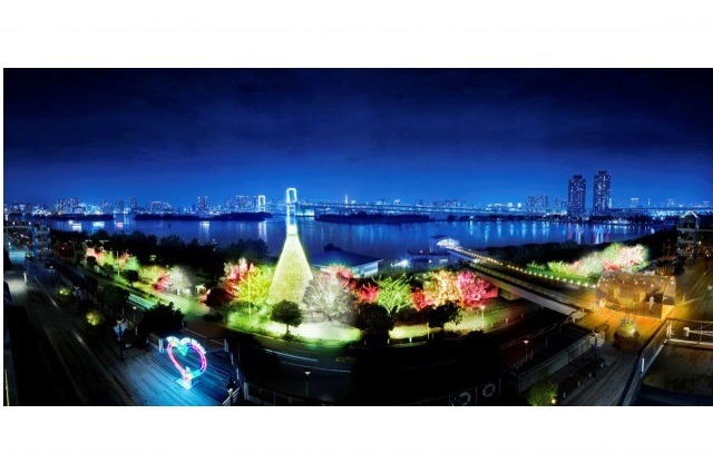 お台場が「リトルプリンス」の世界に染まる　約22万球のイルミネーション等