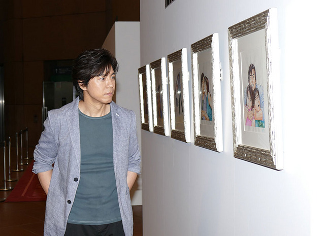 上川隆也／「シティーハンター30周年記念 北条司原画展」