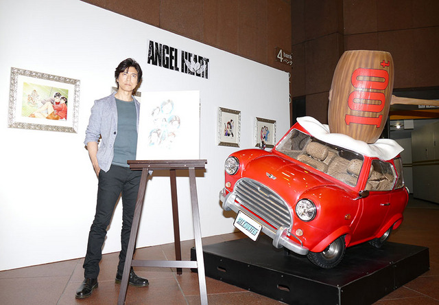 上川隆也／「シティーハンター30周年記念 北条司原画展」