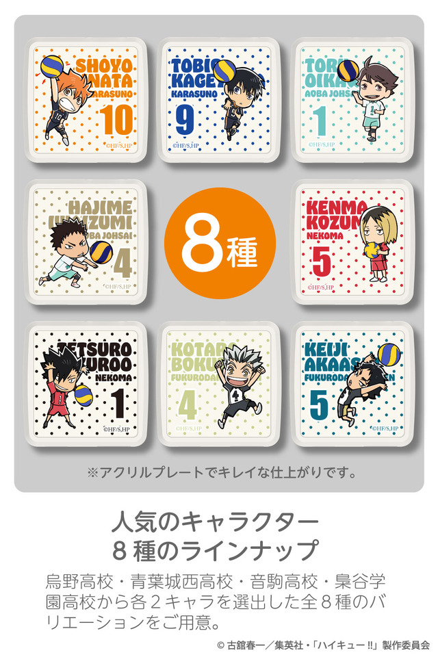 ハイキュー!! PD20W AC充電器「HIK-AP91UCW」シリーズ