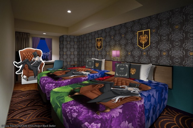 「黒執事-寄宿学校編-×IKEPRI25」ROOM６　葬儀屋（アンダーテイカー）（C）Yana Toboso/SQUARE ENIX,Project Black ButlerButle