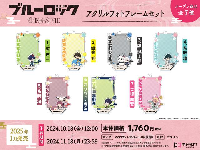 アクリルフォトフレームセット