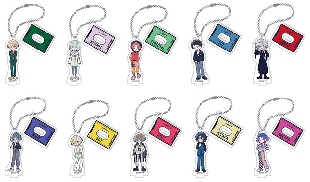 スタンド付きアクリルキーホルダーコレクション/旅先レポート 夕班・夜班