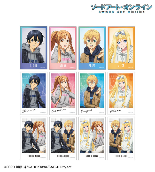 トレーディングインスタントカメラ風イラストカード 描き下ろし カジュアル私服ver. 第2弾