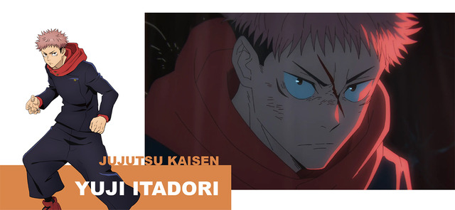 『呪術廻戦』×「Zoff」虎杖悠仁モデル（C）芥見下々／集英社・呪術廻戦製作委員会