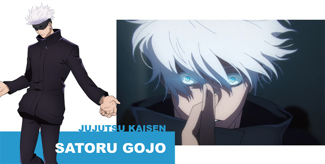 『呪術廻戦』×「Zoff」五条悟モデル（C）芥見下々／集英社・呪術廻戦製作委員会