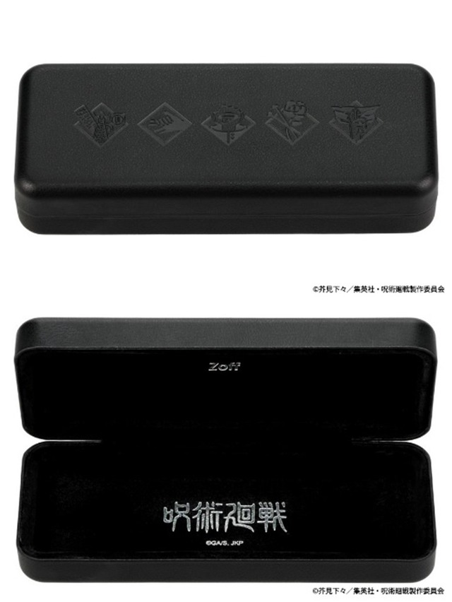 『呪術廻戦』×「Zoff」オリジナルケース（C）芥見下々／集英社・呪術廻戦製作委員会