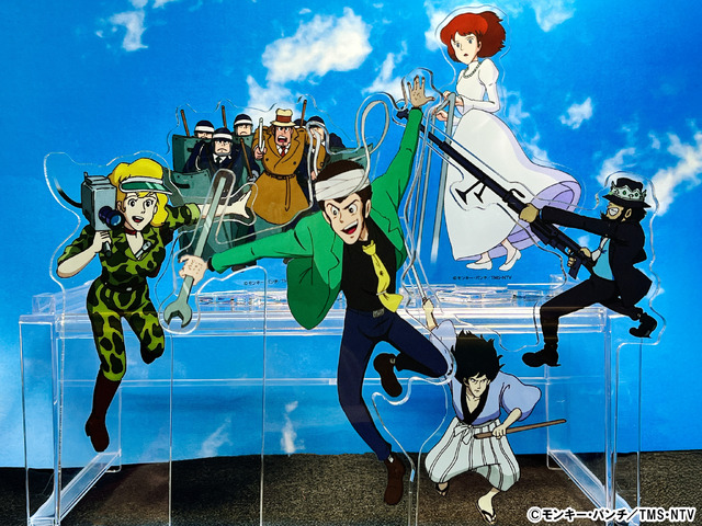 『ルパン三世 カリオストロの城』連結アクリルスタンド原作：モンキー･パンチ （C）TMS 製作・著作：トムス・エンタテインメント