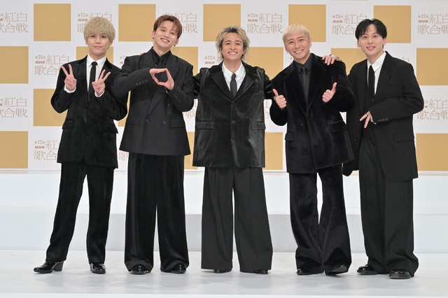 Da-iCE／「第75回ＮＨＫ紅白歌合戦」出場歌手発表会見