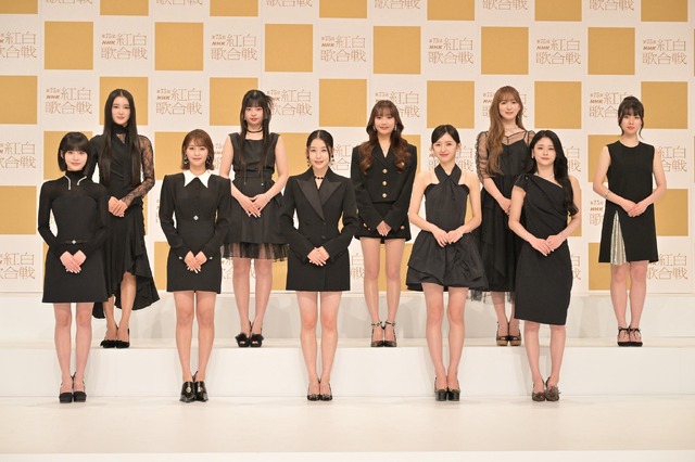 ME I／「第75回ＮＨＫ紅白歌合戦」出場歌手発表会見