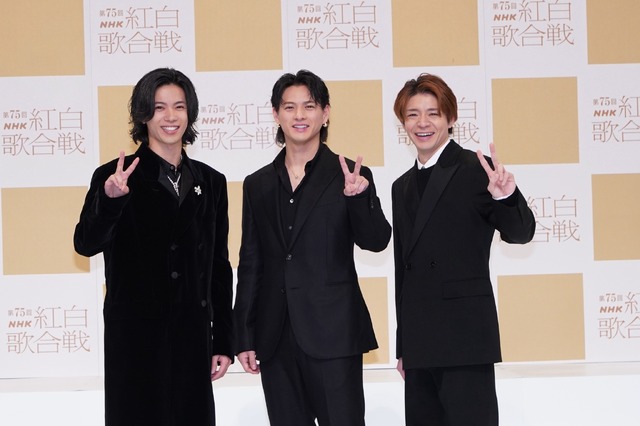Number_i／「第75回ＮＨＫ紅白歌合戦」出場歌手発表会見