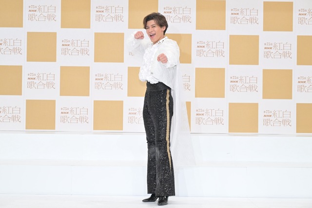 新浜レオン／「第75回ＮＨＫ紅白歌合戦」出場歌手発表会見
