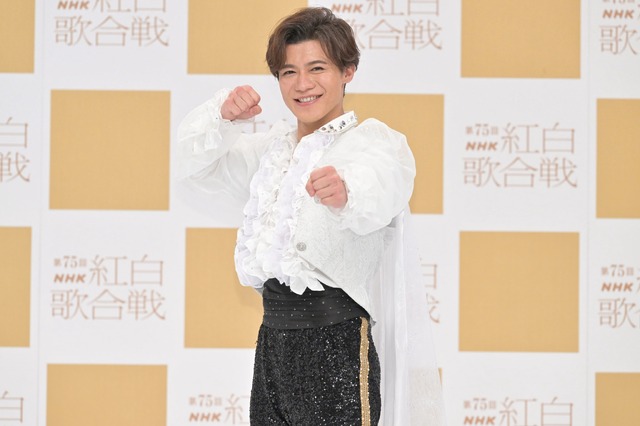 新浜レオン／「第75回ＮＨＫ紅白歌合戦」出場歌手発表会見