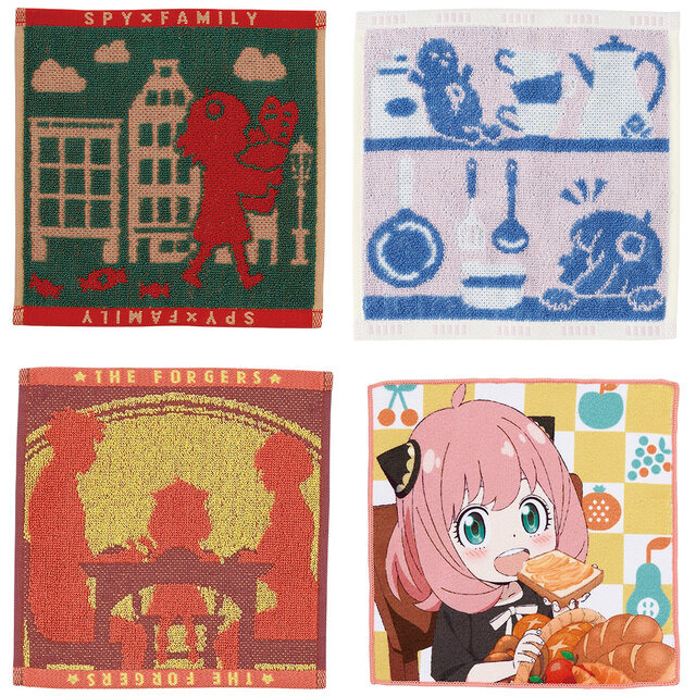 「SPY×FAMILY」新作一番くじの全ラインナップ公開！A賞はおやつに夢中な「アーニャ 時計付きフィギュア」