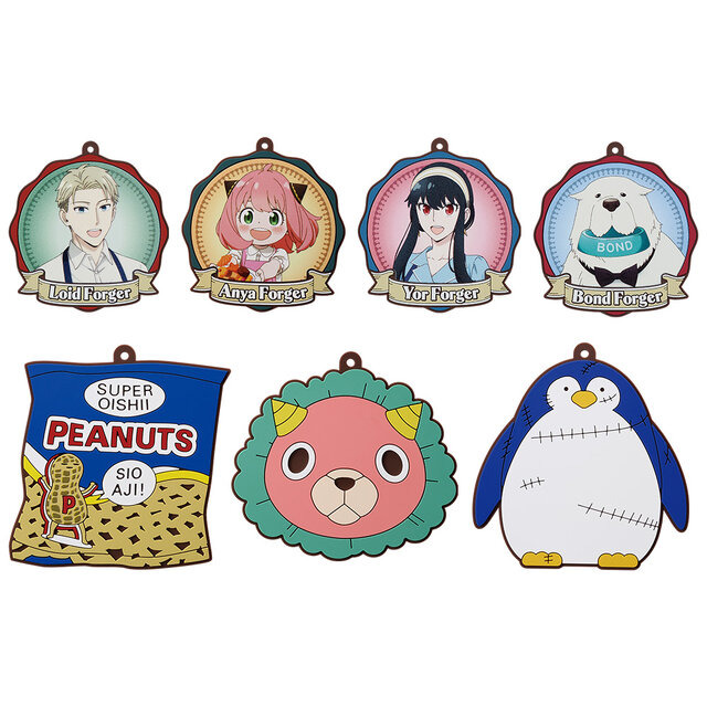 「SPY×FAMILY」新作一番くじの全ラインナップ公開！A賞はおやつに夢中な「アーニャ 時計付きフィギュア」