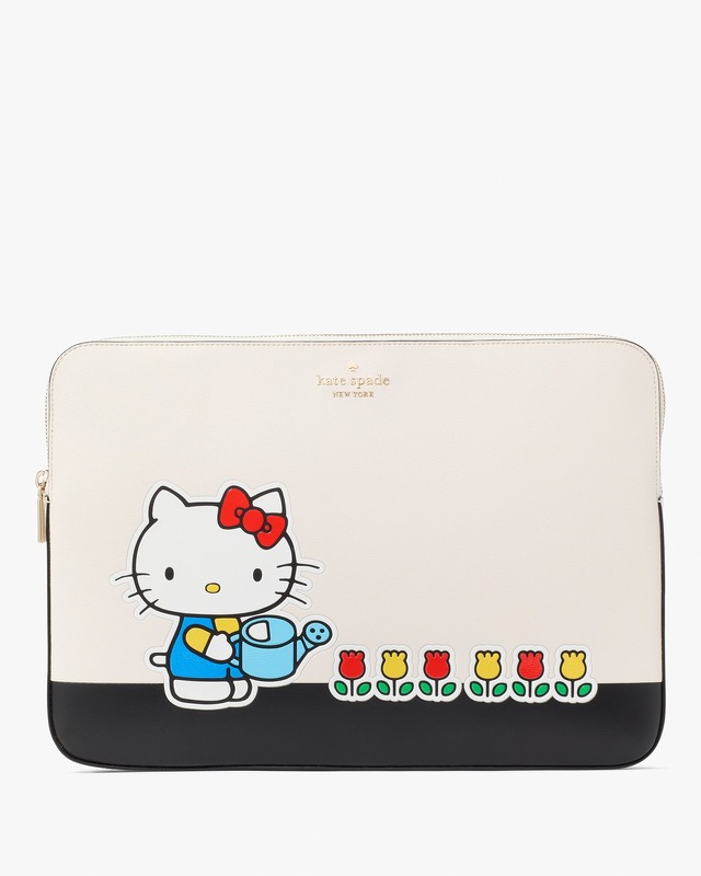 「HELLO KITTY x kate spade new york Capsule Collection」laptop case（C）’24 SANRIO 著作（株）サンリオ