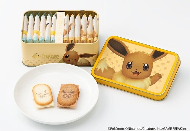 イーブイまみれの「ポケモン東京ばな奈 クッキーサンド」が、11月21日“イーブイの日”に発売！ウィンクしてこちらを見つめる姿にメロメロ