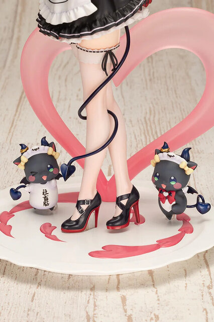 脚に絡みつく尻尾にドキドキ…！ホロライブ「癒月ちょこ」がメイド衣装でフィギュア化―レース生地の胸元、跳ね上がるスカートなど妖艶さ漂う仕上がり