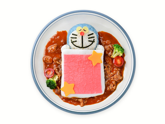 「ドラえもん F’sキッチン」すやすや★ドラえもんのビーフシチュープレート（C）Fujiko-Pro