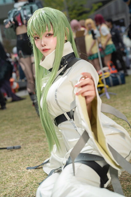 C.C.「コードギアス 反逆のルルーシュ」／水羽えと（X：@Etocha_cos）