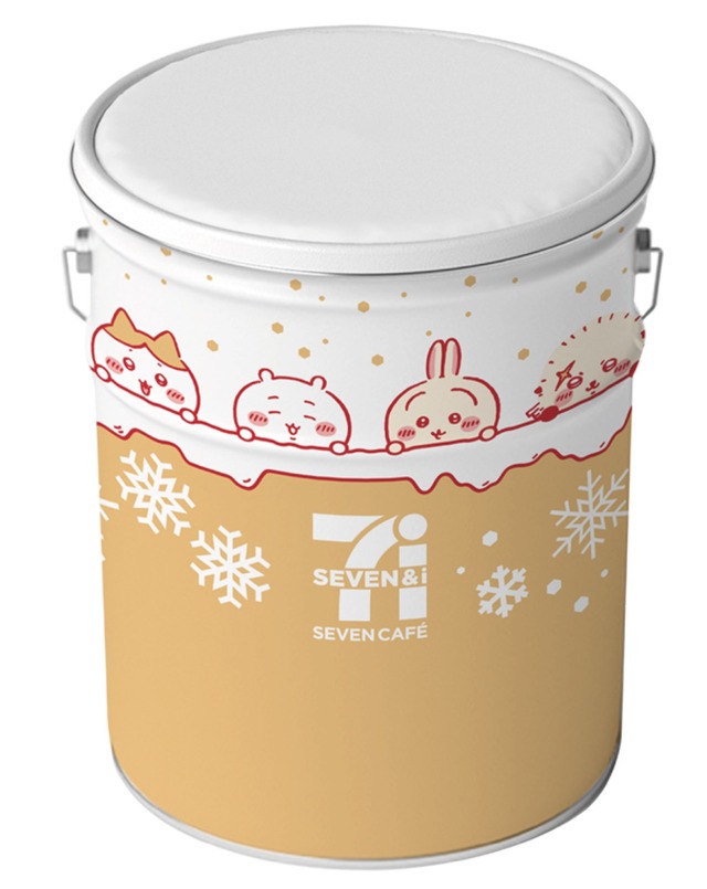 「イトーヨーカドー×ちいかわ」オリジナルちいかわデザイン缶スツール（C）nagano / chiikawa committee