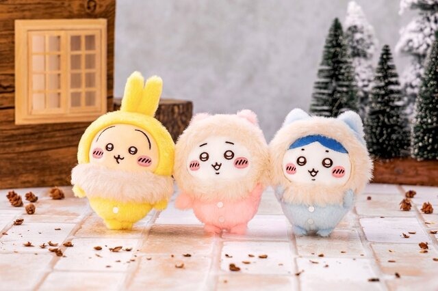 オデ…“鏡餅”になったど…「ちいかわ」お正月にピッタリな「オデみもちぬいぐるみ」は存在感抜群！フッサフッサなマスコットも新登場