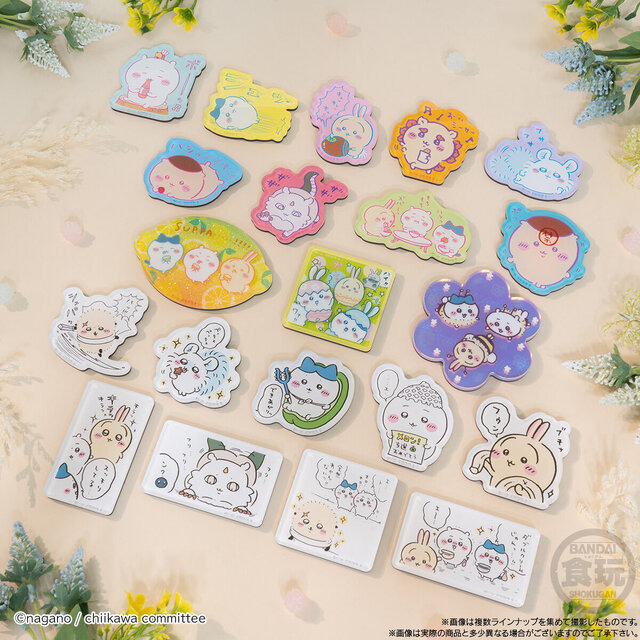 「ちいかわ」キラキラ瞳のうさぎや、襲いかかるあのこなど！「キャラマグネッツ」第4弾は漫画のコマをそのまま切り抜き