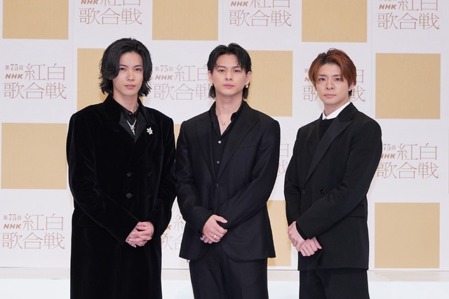Number_i／「第75回ＮＨＫ紅白歌合戦」出場歌手発表会見