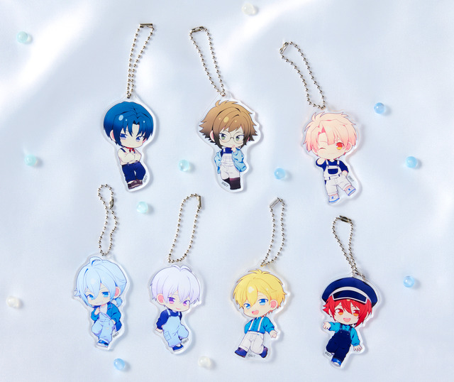 『アイドリッシュセブン』×ローソンコラボ　アクリルキーホルダー（C）アイドリッシュセブン （C）Lawson, Inc.