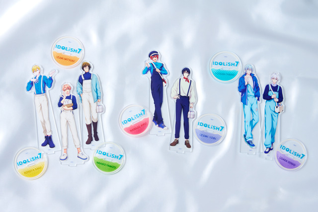 『アイドリッシュセブン』×ローソンコラボ　アクリルスタンド（C）アイドリッシュセブン （C）Lawson, Inc.