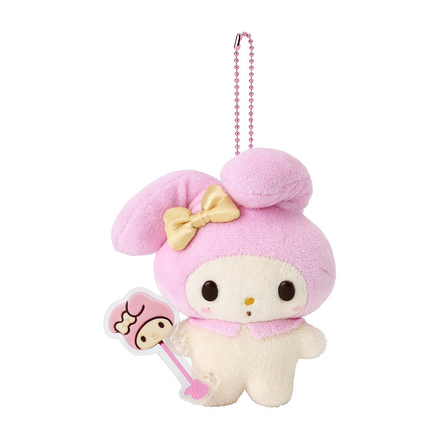「サンリオキャラクターズチョコレート＆マスコットホルダー　マイメロディ」（C）2024 SANRIO CO.,LTD.（C）2024 FUJIYA