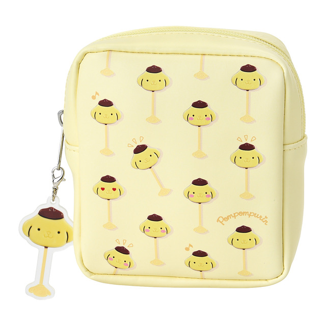 「サンリオキャラクターズチョコレート＆ポーチ　ポムポムプリン」（C）2024 SANRIO CO.,LTD.（C）2024 FUJIYA