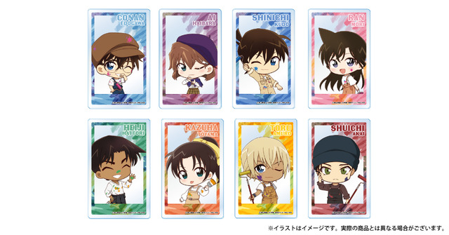 「名探偵コナン アートシリーズSD」アクリルカード（C）青山剛昌／小学館・読売テレビ・TMS 1996