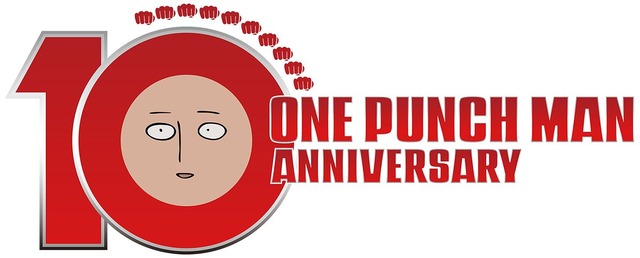 『ワンパンマン』10周年記念ロゴ（C）ONE・村田雄介／集英社・ヒーロー協会本部