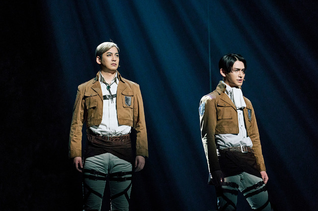 「『進撃の巨人』-the Musical-」ゲネプロ舞台写真