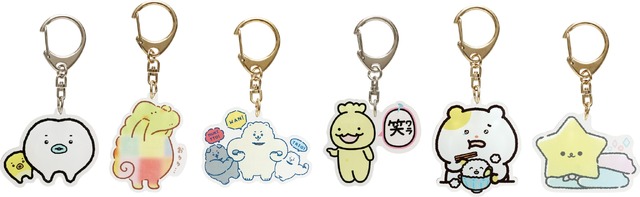 「サンエックスのコ企画」アクリルキーホルダー集合（C）2023 SAN-X CO., LTD. ALL RIGHTS RESERVED.