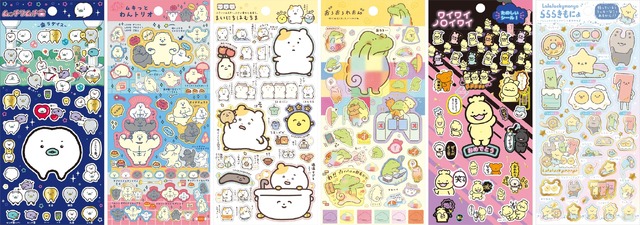 「サンエックスのコ企画」シール集合（C）2023 SAN-X CO., LTD. ALL RIGHTS RESERVED.