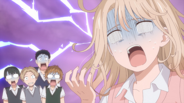 『黒岩メダカに私の可愛いが通じない』第1話「オチないアイツ」先行カット（C）久世蘭・講談社／「黒岩メダカに私の可愛いが通じない」製作委員会