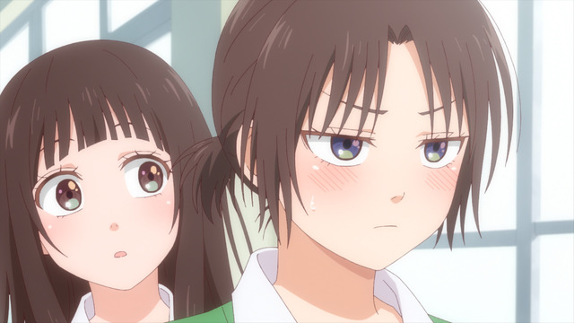 『黒岩メダカに私の可愛いが通じない』第1話「オチないアイツ」先行カット（C）久世蘭・講談社／「黒岩メダカに私の可愛いが通じない」製作委員会