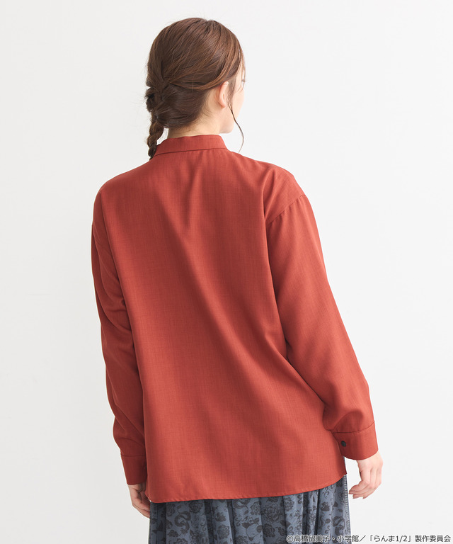 「らんま1/2」チャイナシャツ（カラー：ブラック／ボルドー）