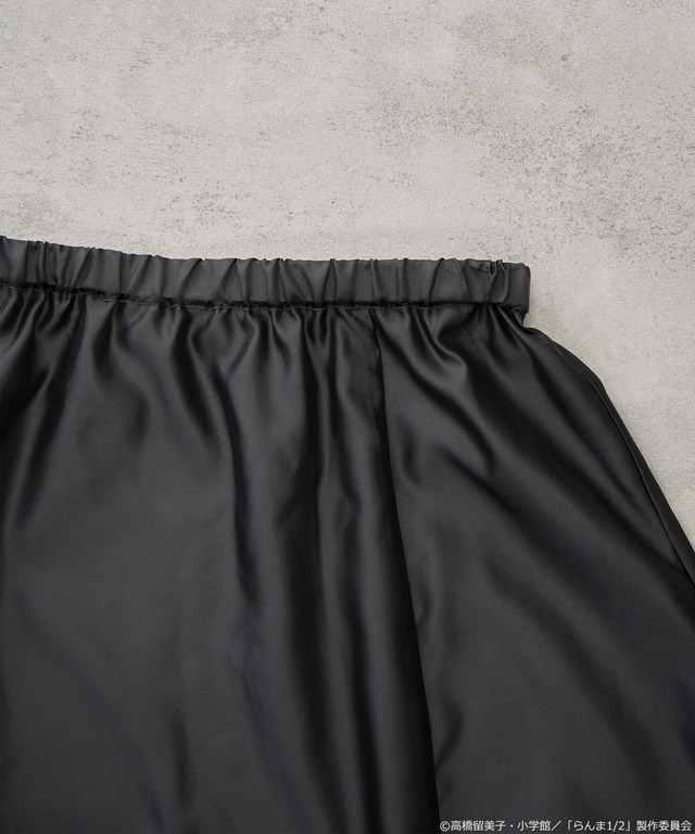 「らんま1/2」シアーレイヤードスカート（カラー：アイボリー／ブラック）