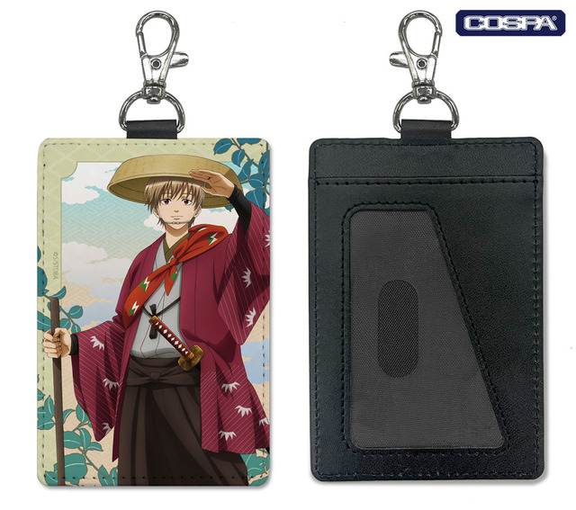 描き下ろし 沖田総悟 パスケース（ナスカン付き） 旅装Ver.