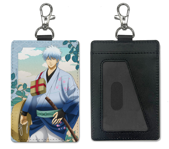 描き下ろし 坂田銀時 パスケース（ナスカン付き） 旅装Ver.