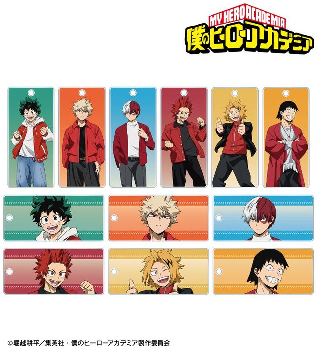 TVアニメ『僕のヒーローアカデミア』×「RED° TOKYO TOWER」描き下ろし 記念撮影ver. トレーディングアクリルキータグ