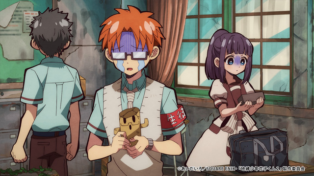 『地縛少年花子くん2』第1話「トイレの花子くん」先行カット（C）あいだいろ／SQUARE ENIX・「地縛少年花子くん２」製作委員会