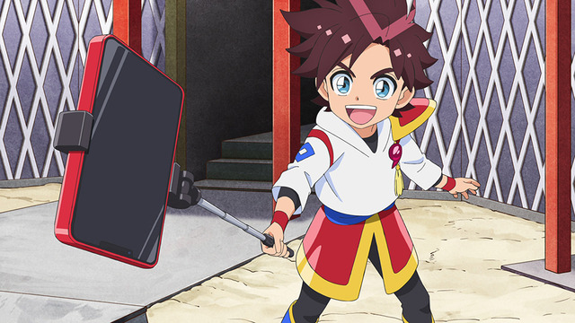 『魔神創造伝ワタル』第1話「【救世主はRyuTuber】星部ワタルがふってきた！」先行カット（C）サンライズ・R