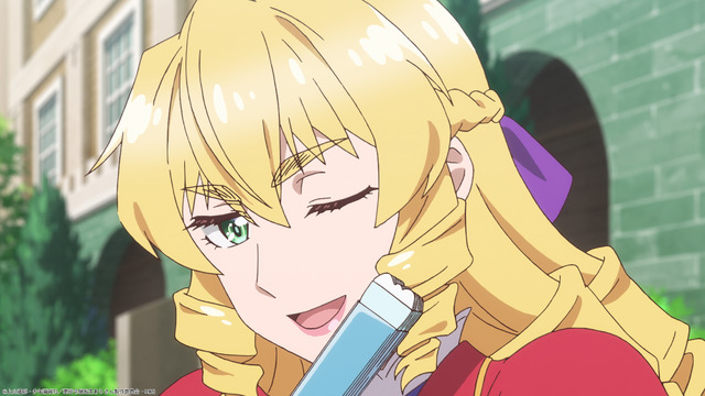 『悪役令嬢転生おじさん』第1話「おじさん、悪役令嬢になる」先行カット（C）上山道郎・少年画報社／悪役令嬢転生おじさん製作委員会・MBS