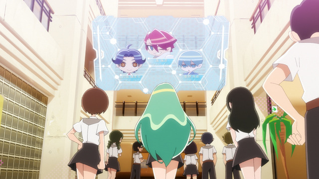 『想星のアクエリオン Myth of Emotions』第1話「彼女の語る」先行カット（C）2023 SHOJI KAWAMORI,SATELIGHT/Project AQUARION MOE